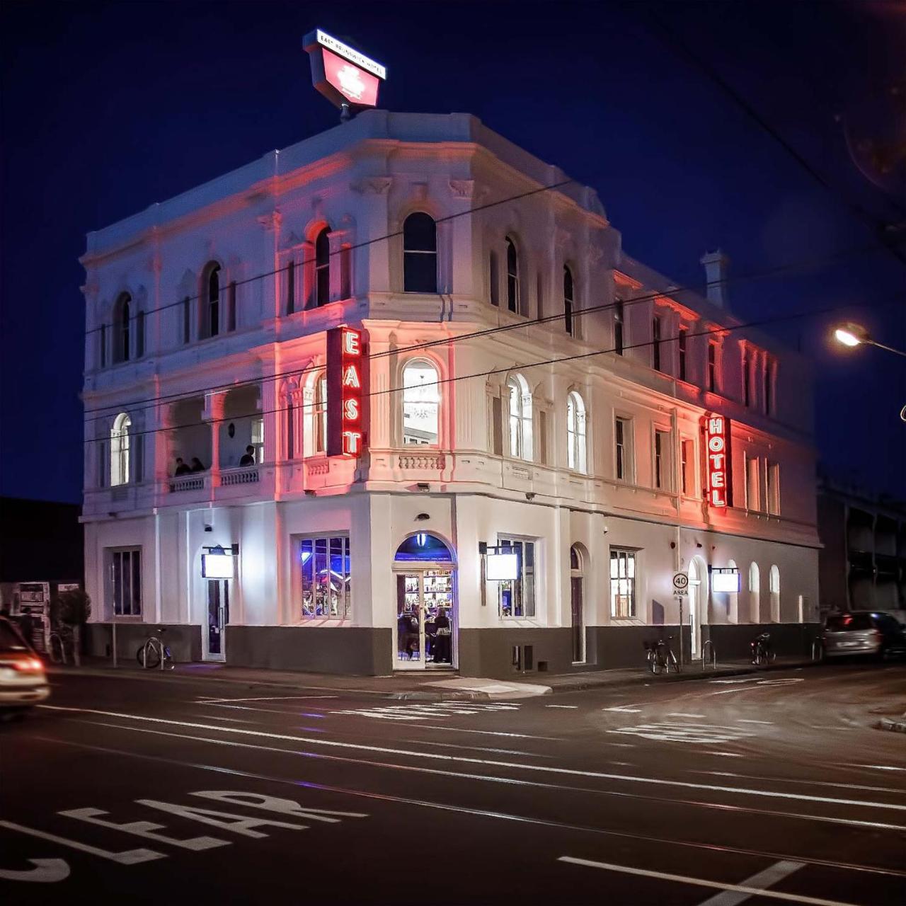 East Brunswick Hotel Melbourne Bagian luar foto